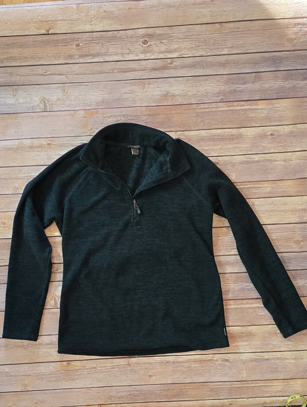 Eddie Bauer Dark Green 1/4 Zip Pullover